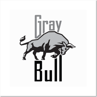 Gray Bull - Gabriel Posters and Art